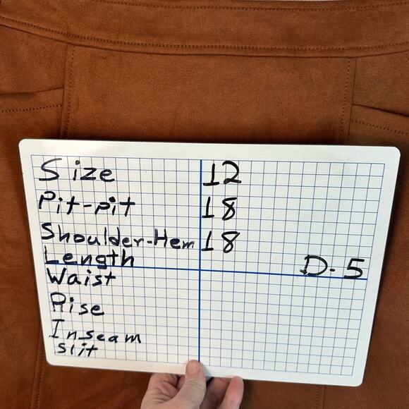 Ann Taylor loft so suede skirt with pockets, western coastal cowgirl Aztec - Picture 8 of 8